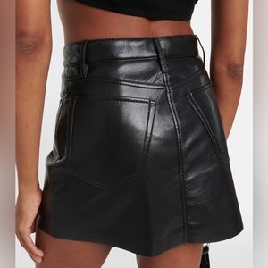 NEW Frame Leather Skirt (27)
